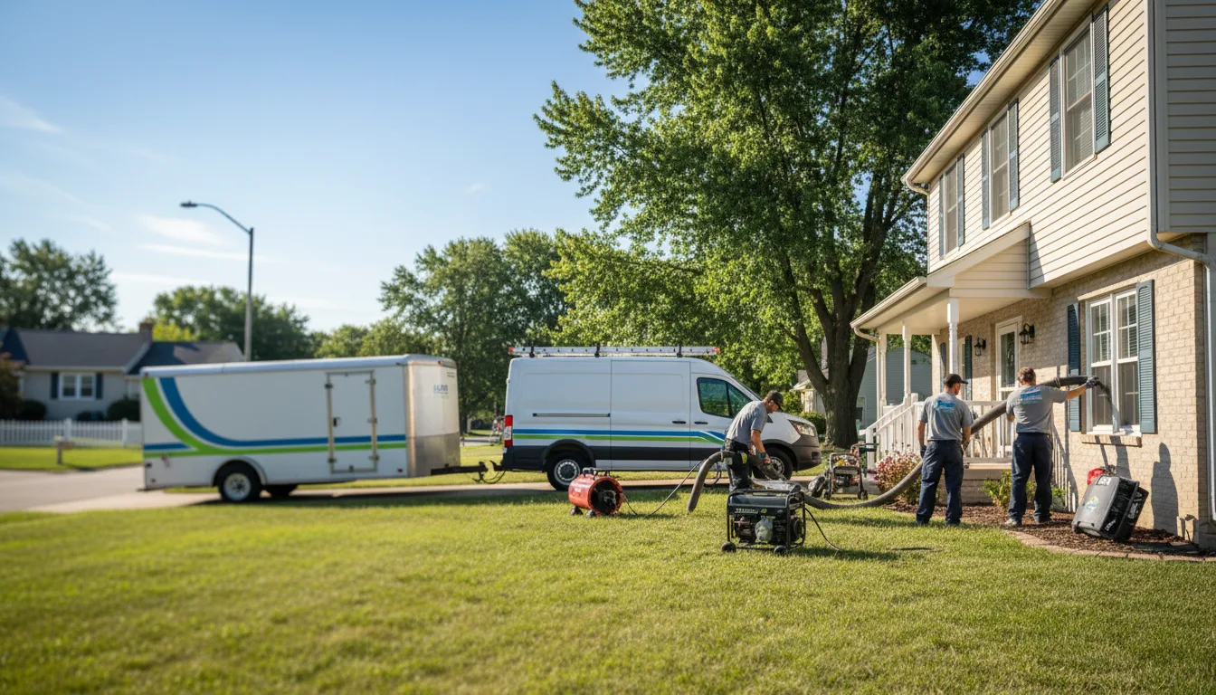 Flooded Basement Restoration And Cleanup With Repair in Union Star, KY near me